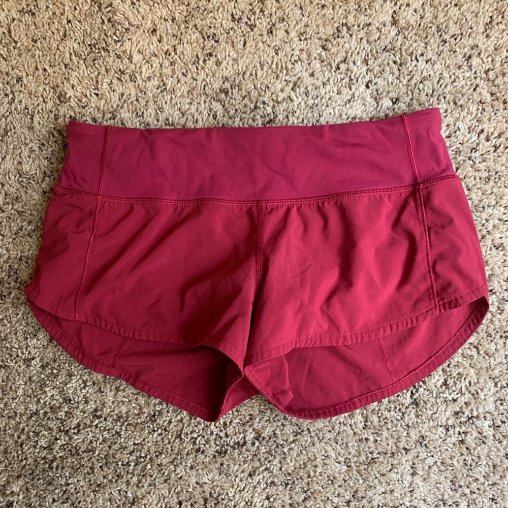 lululemon speed up shorts 2.5”
